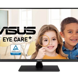 ASUS Monitor EyeCare+ 31.5" 4K UHD 60Hz HDR-10 VA DP Dual-HDMI Speakers VP327Q