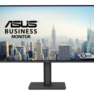 ASUS Monitor Business 27" 2K QHD 75HzIPS Frameless USB Hub DP HDMI Speakers Full Ergonomic BE27AQ