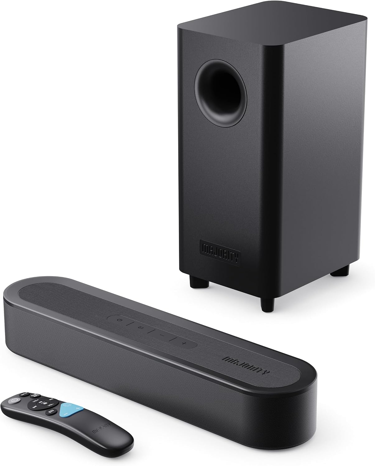 Majority Soundbar BOWFELL AXIS DOLBY 2.1 140W Wired Subwoofer