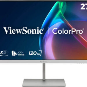 Viewsonic Monitor VP 27'' 2K QHD IPS 120Hz Full Ergonomic USB Hub HDMI USB-C PD VP2766-2K White