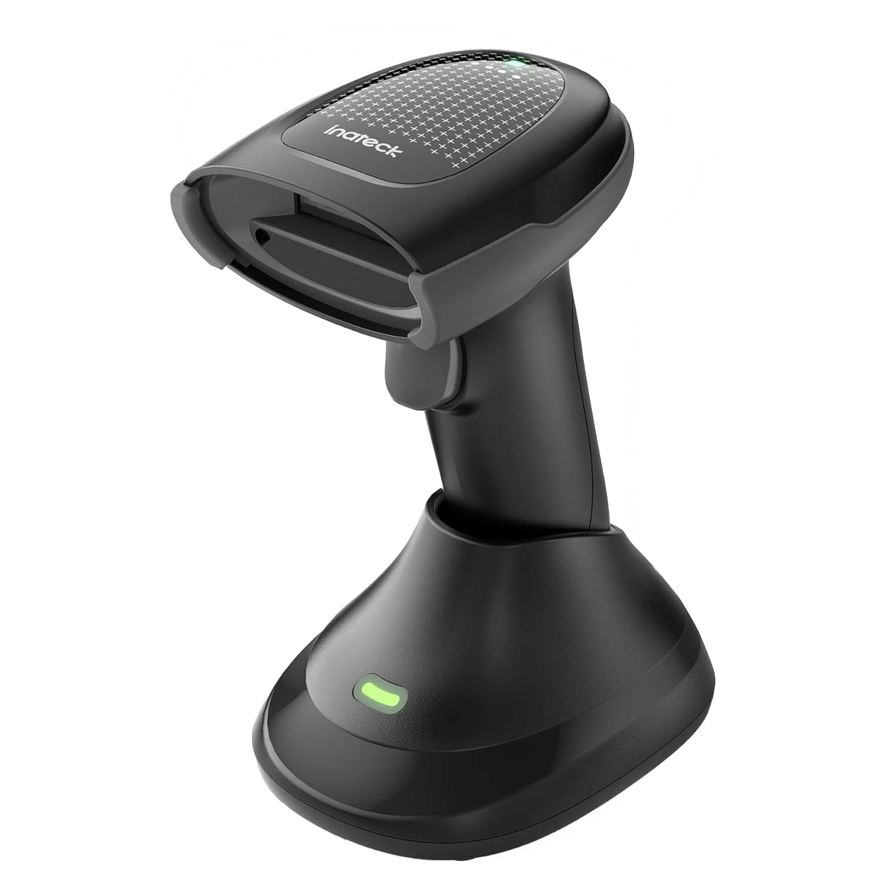 Inatech Barcode Scanner 1D/2D Wireless 2.4GHz/Bluetooth USB-A 2000mAh Charging Base Dual Battery Megapixel Scanning Pro170B