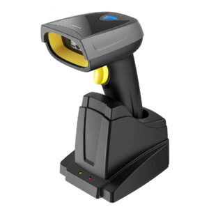 Inatech Barcode Scanner 1D/2D Wireless 2.4GHz/Bluetooth USB-A 2000mAh Smart Charging Base Hands Free Scanning BCST-52