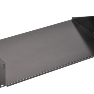 Lumivida Rack Shelf Cantiliver 2U 250mm 22kg Black (2pcs)
