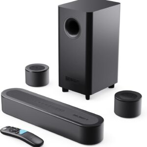 Majority Soundbar BOWFELL HALO DOLBY 5.1 230W Wired Sub & 2 Satellite Speakers