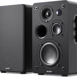 Majority Speakers Active D100X 100W 5'' 3-Way BT/USB/HDMI/DSP/Phono Black (pair)