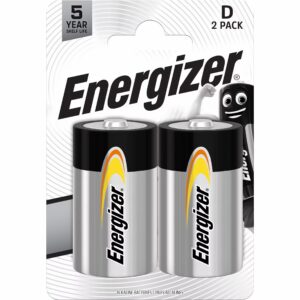 Energizer Batteries Alkaline D (2pcs) Alkaline Everyday