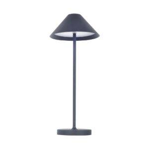 KELU LIBERTY USB-C Rechargeable IP54 Aluminium Table Lamp 240LM 4000mAh Black