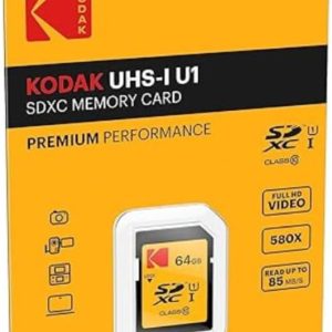 Kodak SD Card Surveillance 64GB UHS-I U3 A2 Endurance