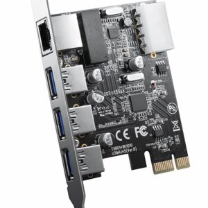 Orico PCI Express Card 3xUSB3.0 1xGb Lan PNU-3A1R