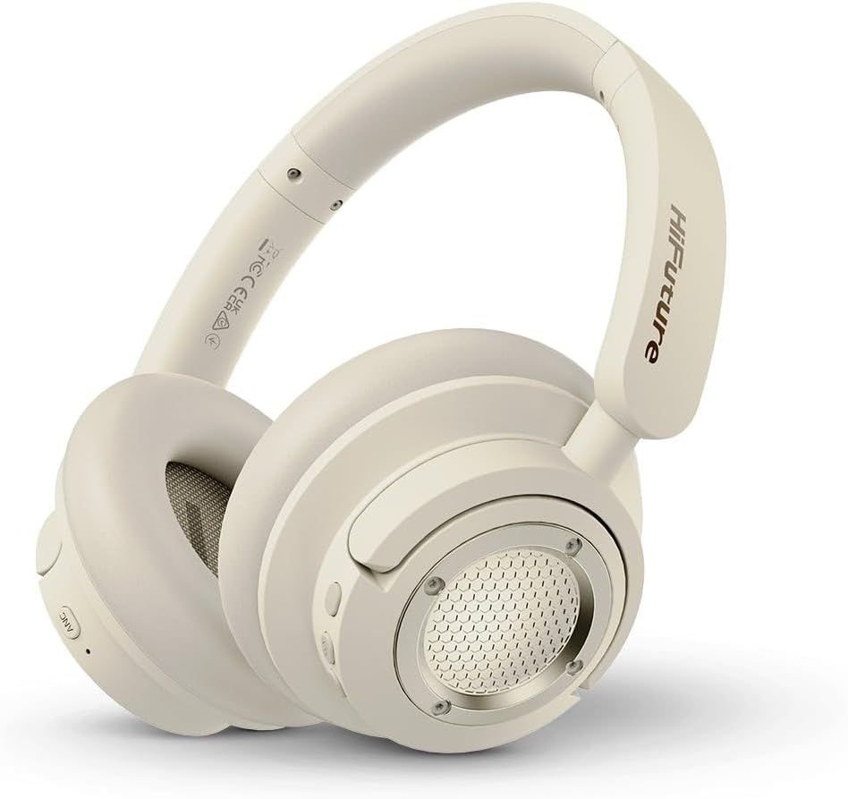 HiFuture Headphones Over Ear FUTURE TOUR X Gold