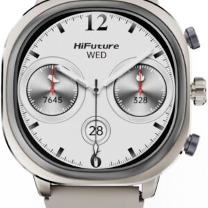 HiFuture AIX Lite Silver/Grey SmartWatch AMOLED Display, GPS, 10 Days Battery, Gorilla Glass, 1ATM
