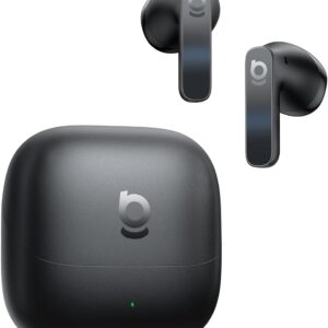 Baseus Headphones In Ear TWS, ANC, LDAC Hi-res Audio, IP55,40H Battery Life, 6-Mic AI ENC, Bass BS1 Black