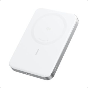Anker Mobile Powerbank Wireless 10000 15W Ultra Slim Qi2 MagGo White
