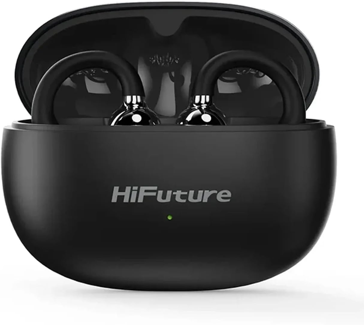 HiFuture FlexClip Black Open Ear Buds with ANC