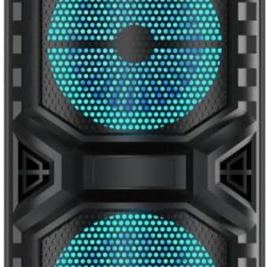 Denver Audio Karaoke Speaker 2 x 8" woofers BT USB & MicroSD TWS 2400mAh BPS-355