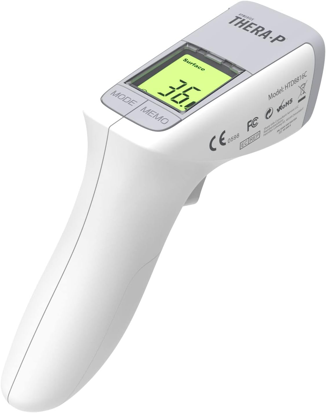HoMedics Diagnostics Thermometer No Touch THERA-P TE-450