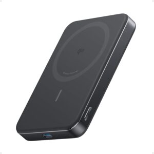 Anker Mobile Powerbank Wireless 10000 15W Ultra Slim Qi2 MagGo Black