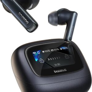Baseus Headphones In Ear TWS Bowie M2s Ultra DISPLAY ANC LDAC Black