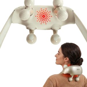 SKG H7-Ultra Neck & Shoulder Massager with White Massage Heads