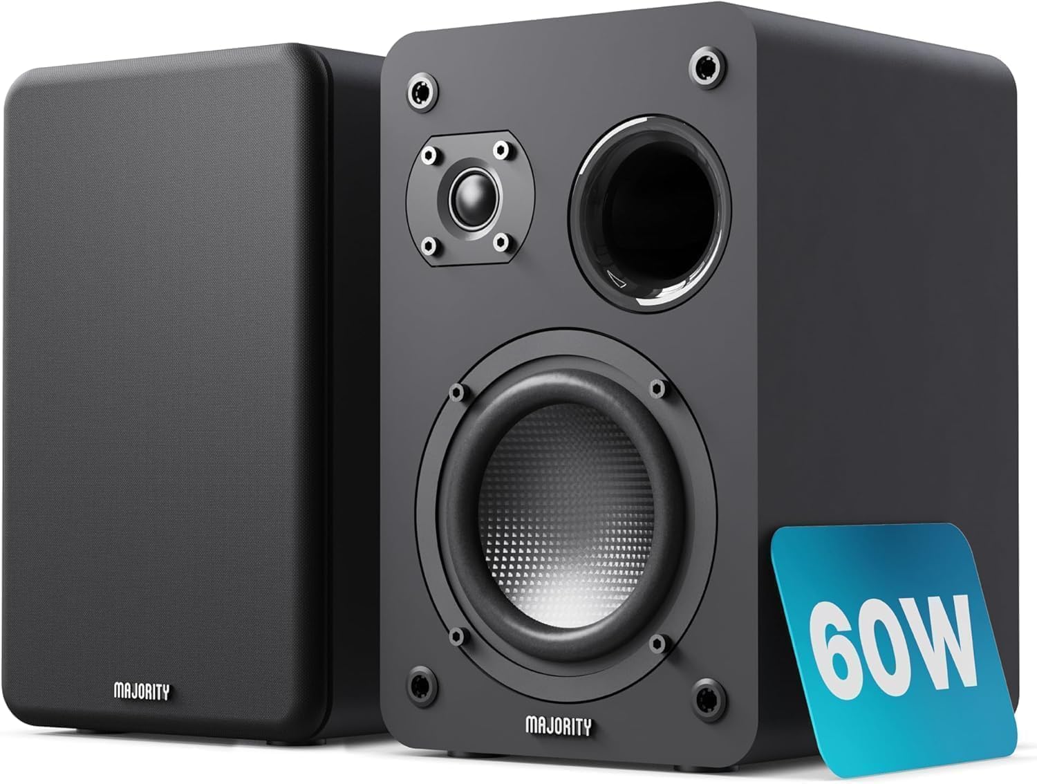 Majority Speakers Passive 2.0 Set D70X 60W Black (pair)