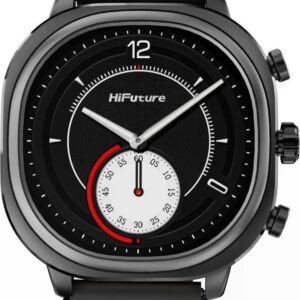 HiFuture AIX Lite Black SmartWatch AMOLED Display, GPS, 10 Days Battery, Gorilla Glass, 1ATM