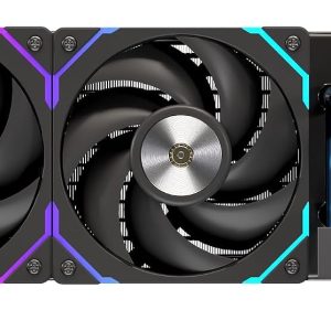 Einarex CPU Liquid Cooler 2xFans LED Display VERTEX 240mm Black