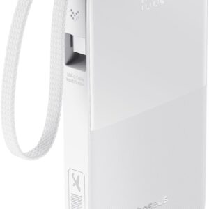 Baseus Powerbank 22.5W 10000mAh + Display EnerFill FC51 Bipow2 Pro White