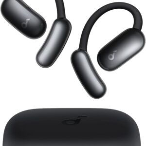 Anker Soundcore TWS Earphones Open Air AeroFit 2 AI Assistant, Hi-Res, 35H Playtime, Black