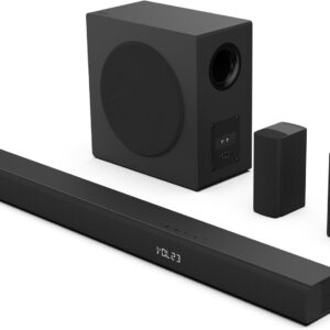 Hisense Soundbar AX5100Q 5.1 Ch, 580W, Hi-Concerto, Dolby Atmos, DTS:X, Semi wireless rear surround speakers