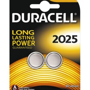 Duracell Lithium Battery CR2025 (2pcs)