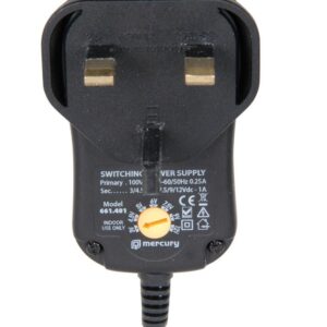 Mercury Switch-Mode Power Supply 1000mA 661.401UK