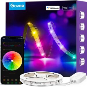 Govee RGBIC Basic Wi-Fi + Bluetooth LED Strip 5m H618A