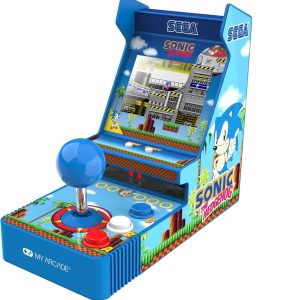My Arcade Retro 6.8" (3.5") Joystick Player SONIC THE HEDGEHOG (2 Games)