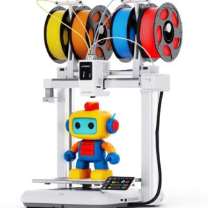 Anycubic 3D Printer Kobra X Multicolor With Top-Mounted 4 x Filament Holders