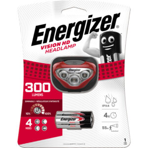 Energizer Light Headlight 300 Lumens & 4 Hrs (3xAAA) Vision HD
