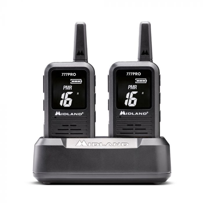 Midland 777 PRO Professional Business PMR Radios (Pair)