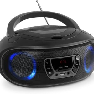 Denver Boombox CD FM BT USB TCL-212BTGR Grey