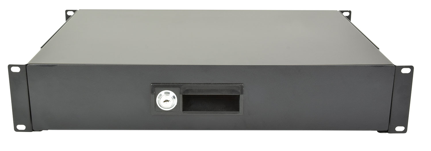 Adastra 19" Lockable Rack Drawer 2U 853.052UK
