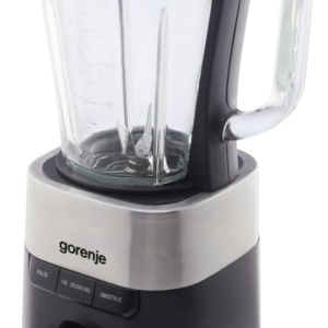 Gorenje Kitchen Blender 1000W 1.5L Glass Jug 21000 RPM 3 Programs B1000DE Black/Inox