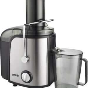 Gorenje Kitchen Juicer 800W 1.5L Pulp Container XL Tube JC805EII Inox/Black