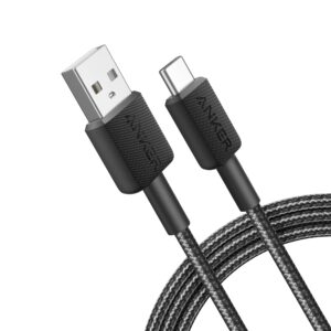 Anker Mobile Cable USB-A to USB-C 1.8m 322 Black