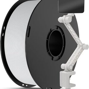 Anycubic ABS Filament White 1Kg. Ideal Usage: Automotive components, moving mechanical parts, electronic enclosures, and classic LEGO-style bricks.