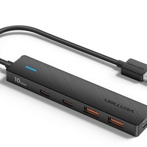 Vention IT HUB USB-A 2xA 2xC 3.2 Gen2 + USBC Power Port CHSBB