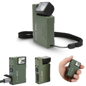 Uniross Light Torch GX50 Rechargeable Torch 150 Lumens with Magnet, Belt Clip & Lanyard