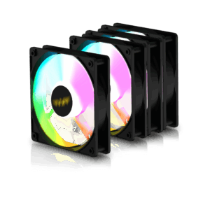 Armaggeddon Gaming Cooling Fan Set 4pcs ARGB KIT 5000 Black
