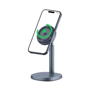 Baseus Orbit 2 Pro Air-Cooled Qi2 20W Desktop Wireless Charger (15W for Phone + 5W for Earphones)