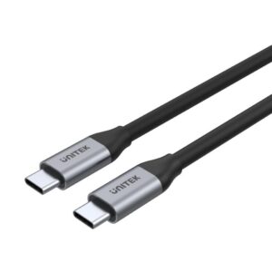 Unitek C14082ABK USB-C Cable PD100W 4K60Hz 1.0m