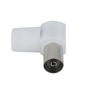 EK C95P-H Coaxial Plug Female White