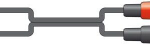 Chord Classic 2 RCA - 2 x 6.3mm Mono 1.5m 190.067UK