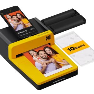 Kodak Printer DOCK ERA Black / Yellow 4x6 (10 sheets)